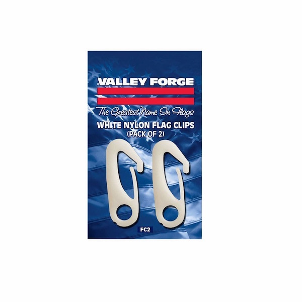 Valley Forge Valley Forge 0.5 in. L Nylon Flag Pole Snap Clips FC2 - main